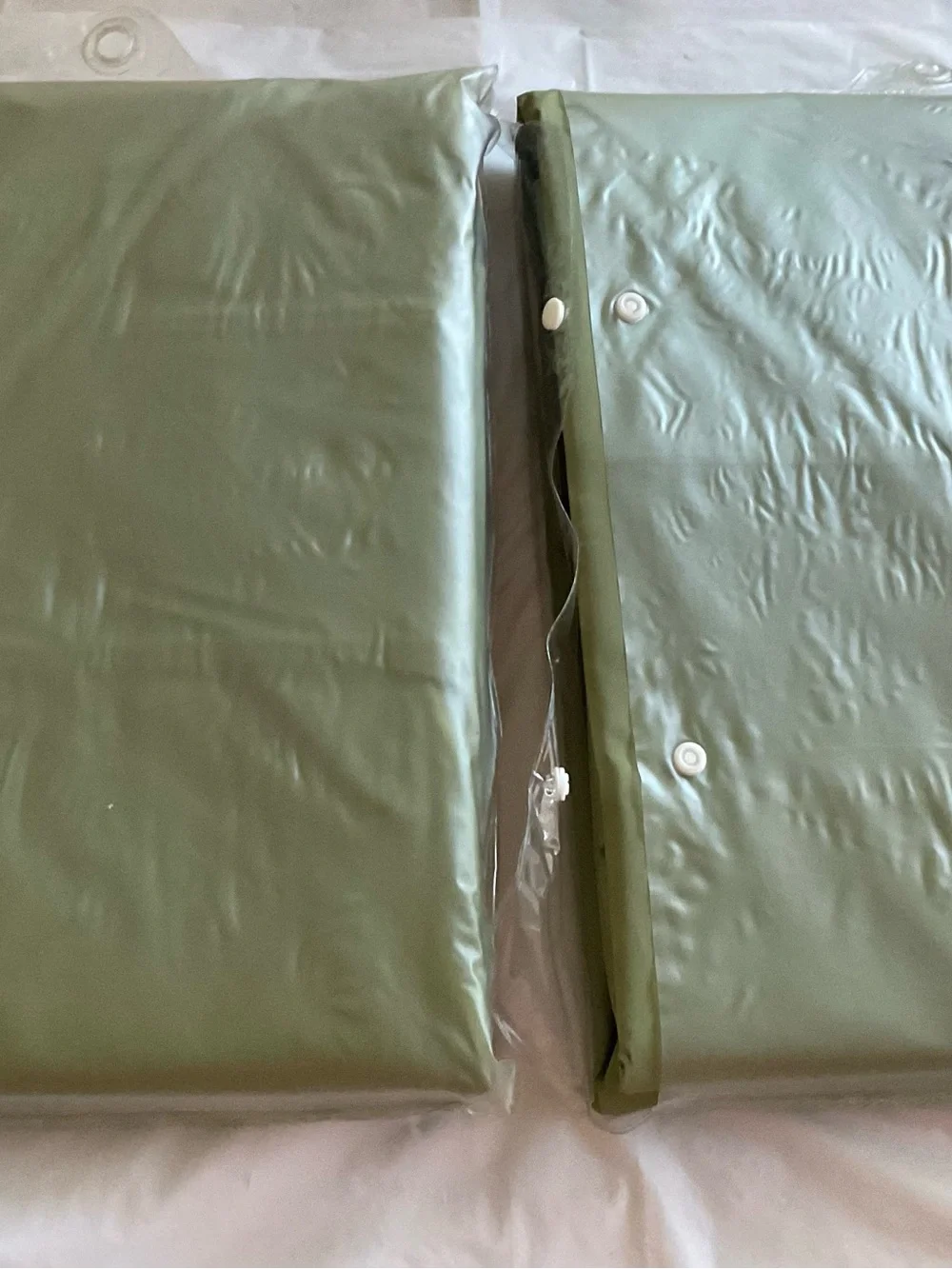 RH Restoration Hardware Large Lounge Chair Cover Set Of 2 Green- New Package